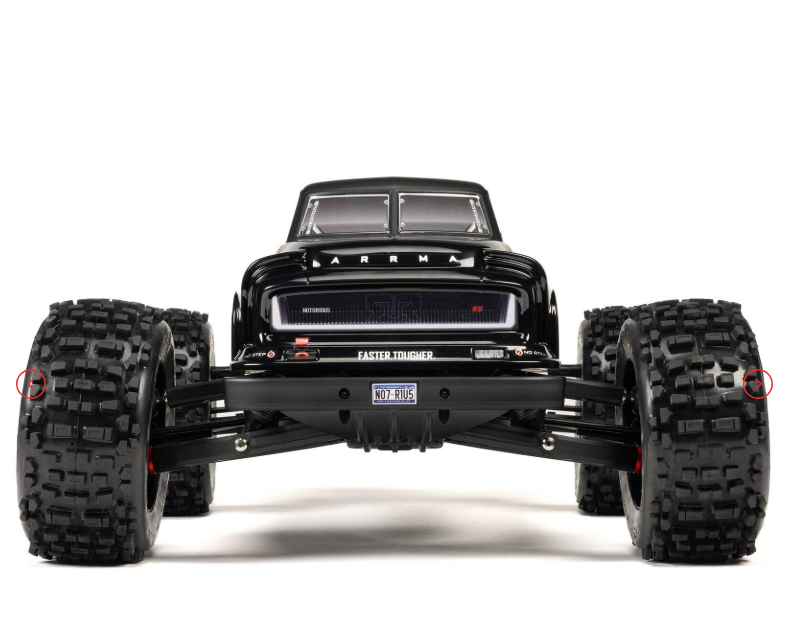ARRMA 1/8 NOTORIOUS BL-6s 4x4 Stunt Truck RTR