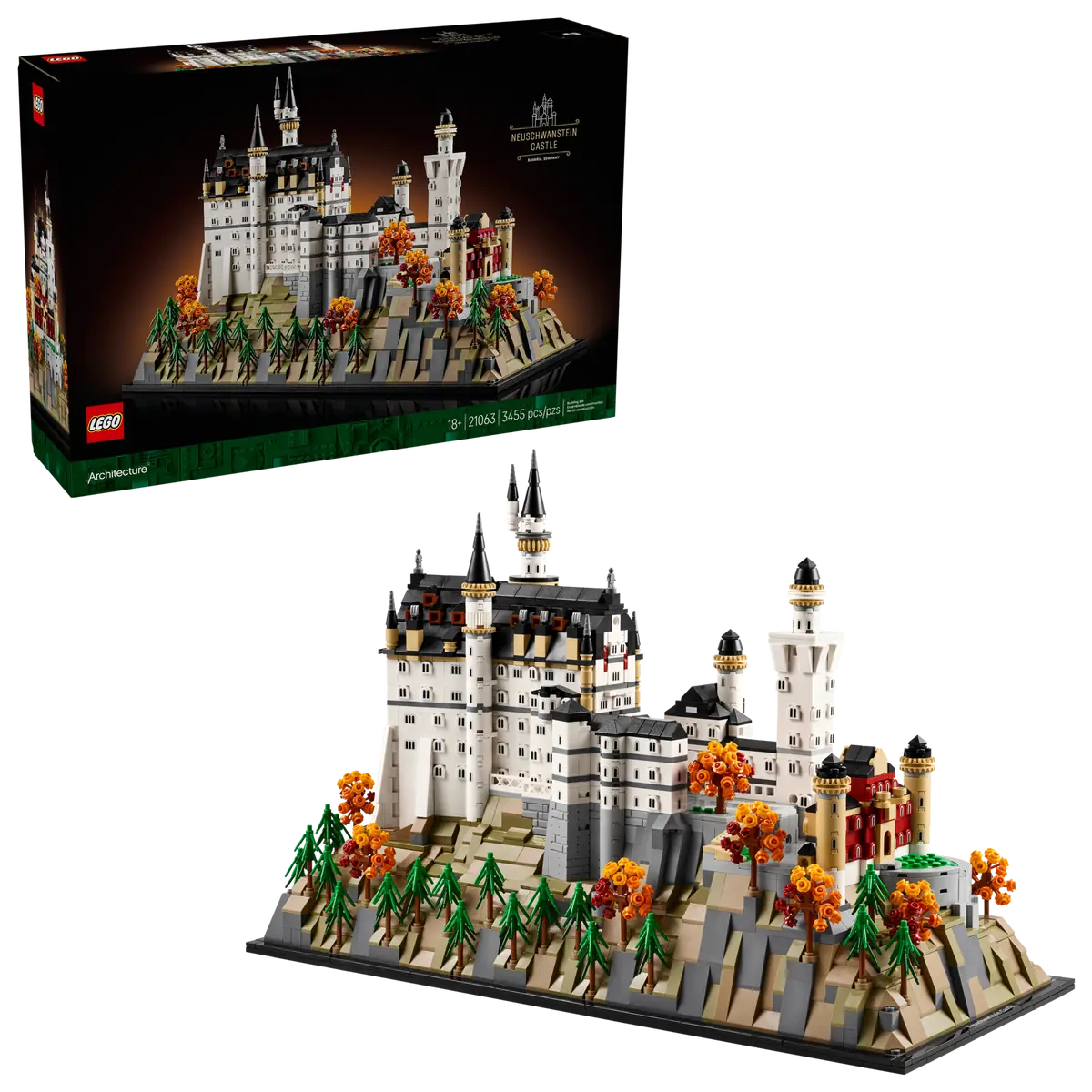 Château de Neuschwanstein – LEGO Architecture 21063 – Univers RcLoisirs