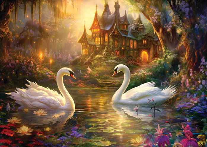 Chant du cygne – Casse-tête – 1000 pièces - Univers RcLoisirs