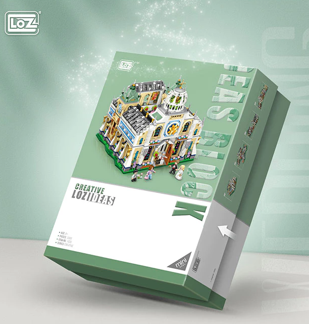 Chapelle de mariage – LOZ 1035 – 3308 pièces – Mini blocs à assembler – Univers RcLoisirs