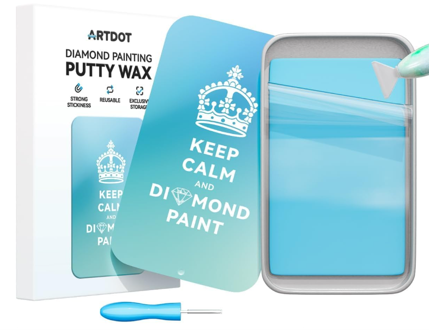 Cire à forte adhésion pour peinture diamant – Accessoire précision – Univers RcLoisirs