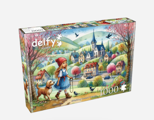 DE-26027 - Delfy - Walking Toward Home - Casse-tête - 1000 pièces - Univers RcLoisirs