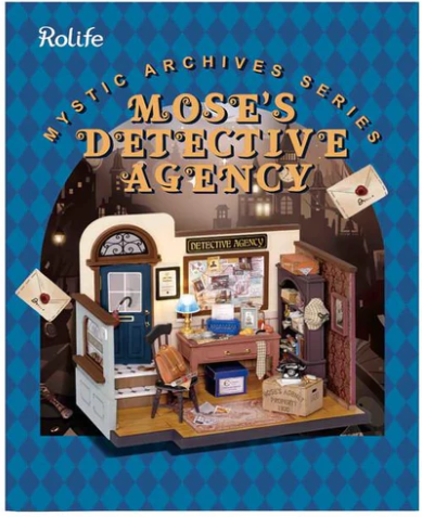 L'agence détective de Mose – Rolife DG157 – Miniature à assembler