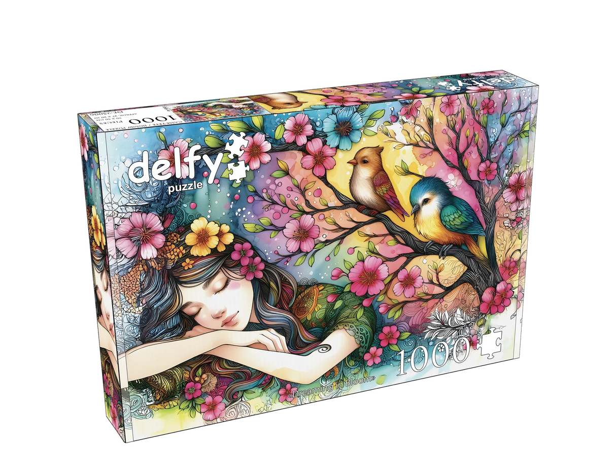 Delfy - Dreaming in Bloom – Casse-tête – 1000 pièces – Univers RcLoisirs