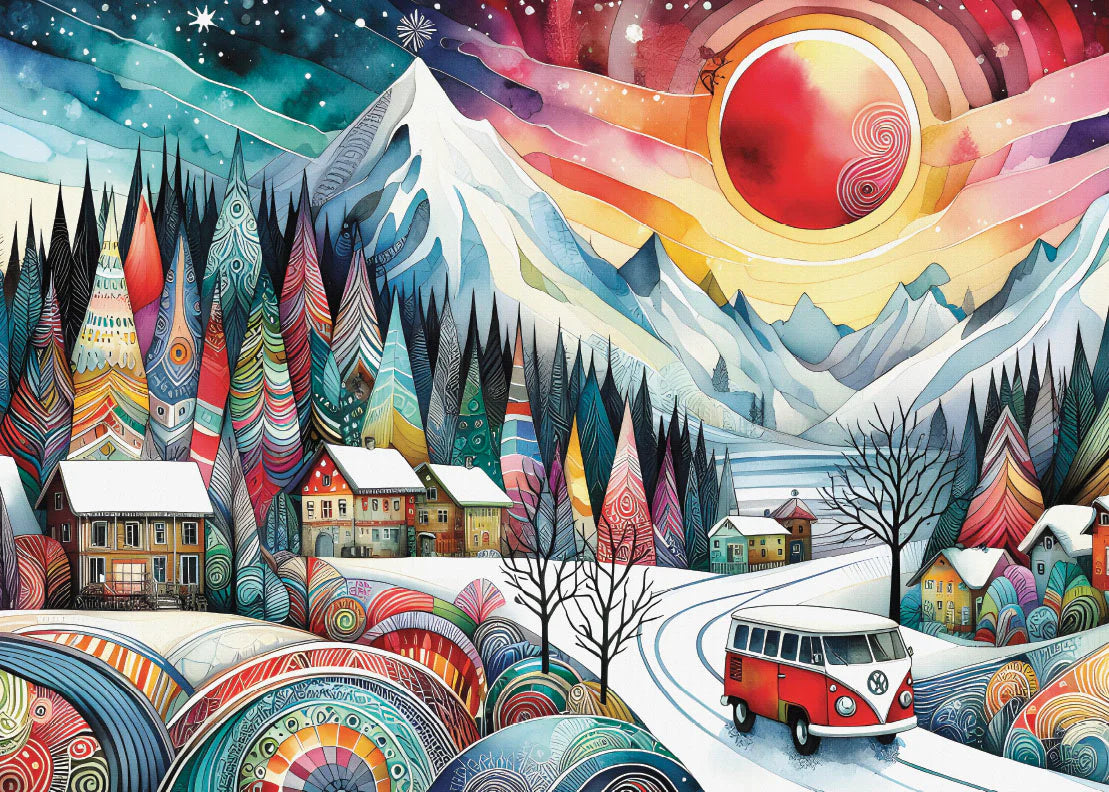 Delfy - Mountain Path Wandere – Casse-tête – 1000 pièces – Univers RcLoisirs