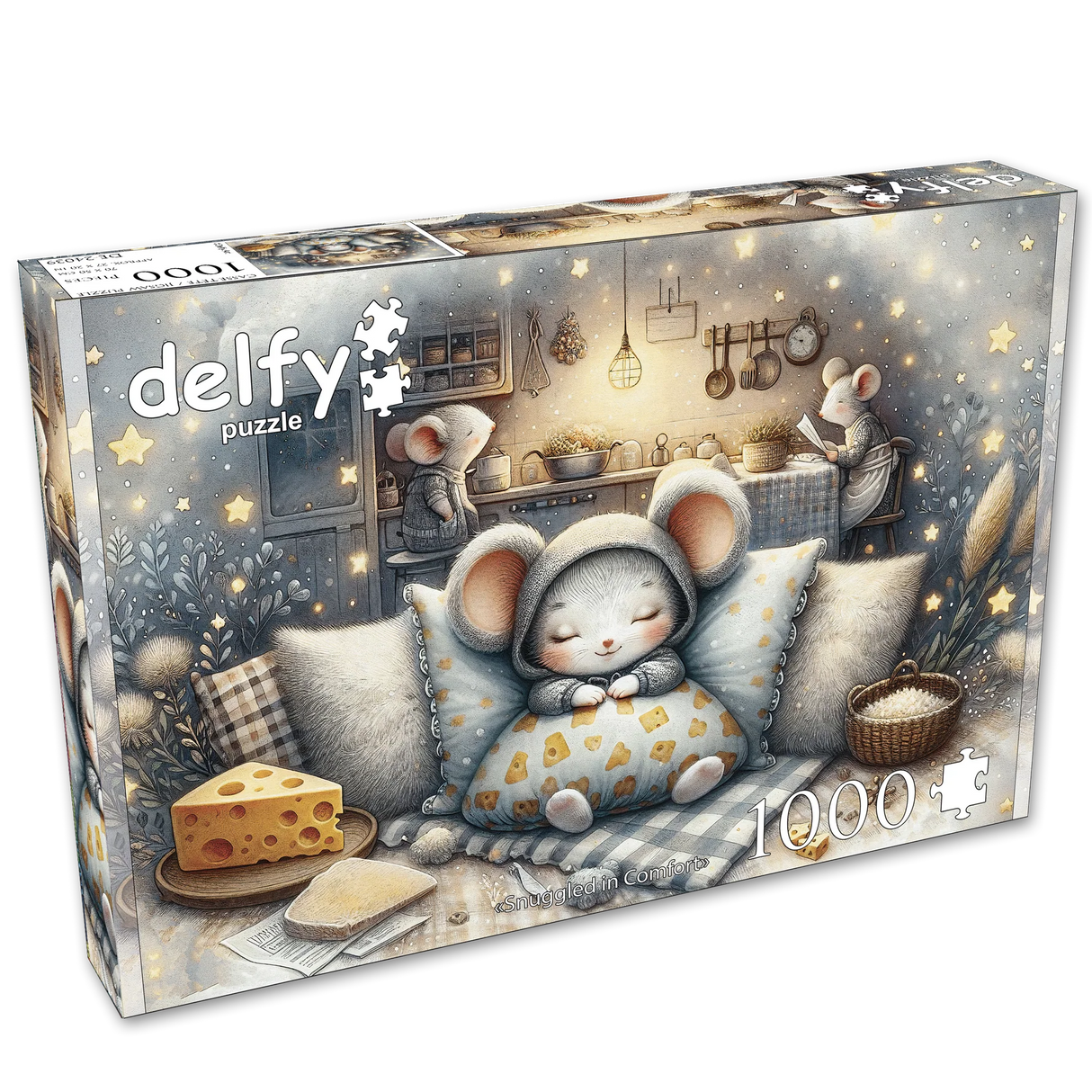 Delfy - Snuggled in Comfort – Casse-tête – 1000 pièces – Univers RcLoisirs