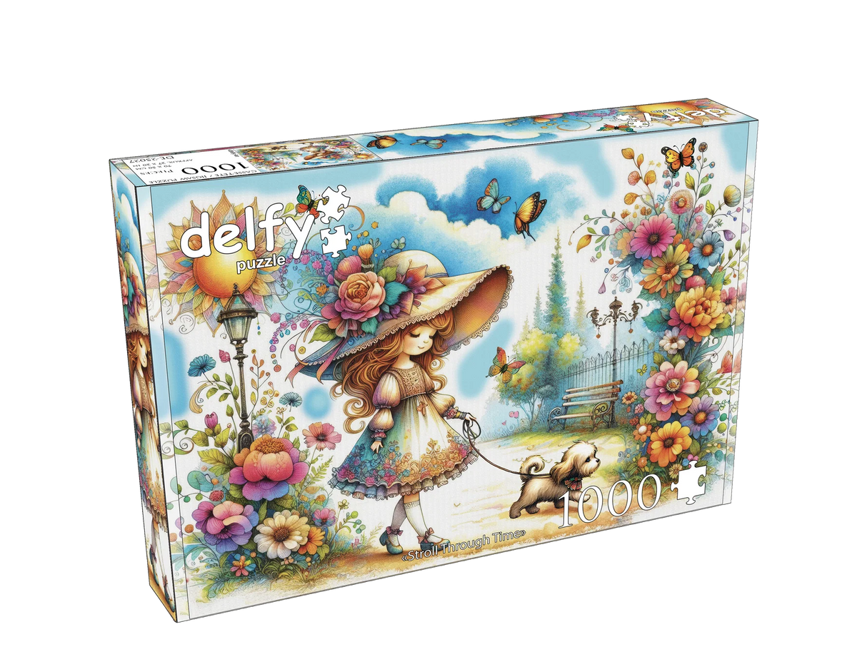 Delfy - Stroll Through Time – Casse-tête – 1000 pièces – Univers RcLoisirs