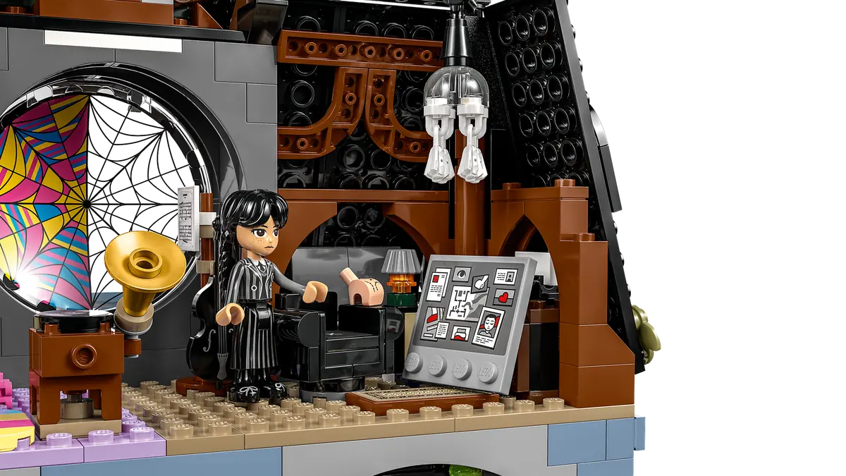 Dormitorium de Mercredi Addams & Enid – LEGO 76781 – Univers RcLoisirs