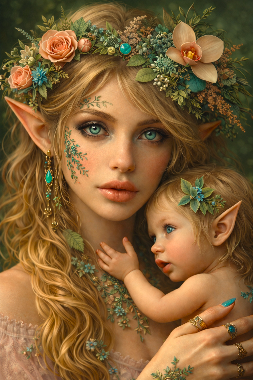 PRÉ-COMMANDE / Peinture diamant 5D - Haute Gamme - Fée Mère Nature