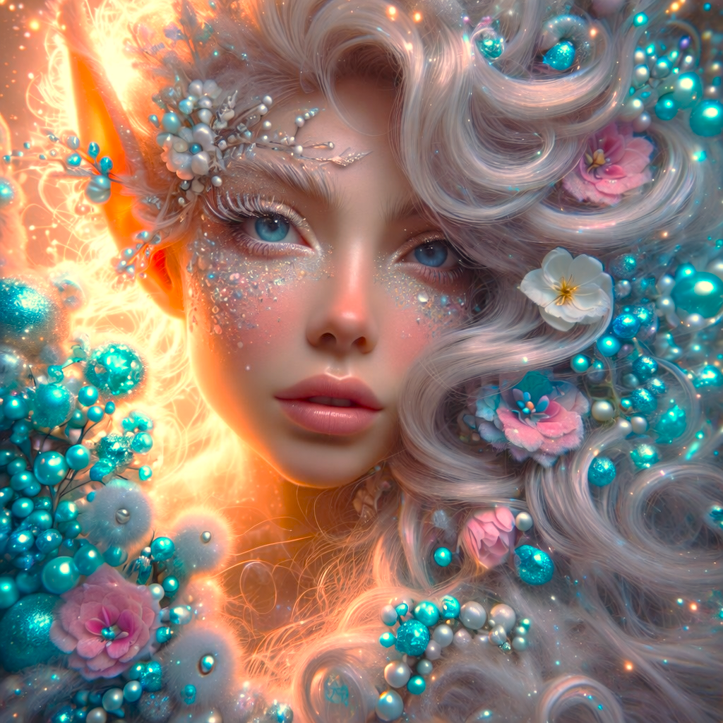 PRÉ-COMMANDE / Peinture diamant 5D - Haute Gamme - Fée Opaline