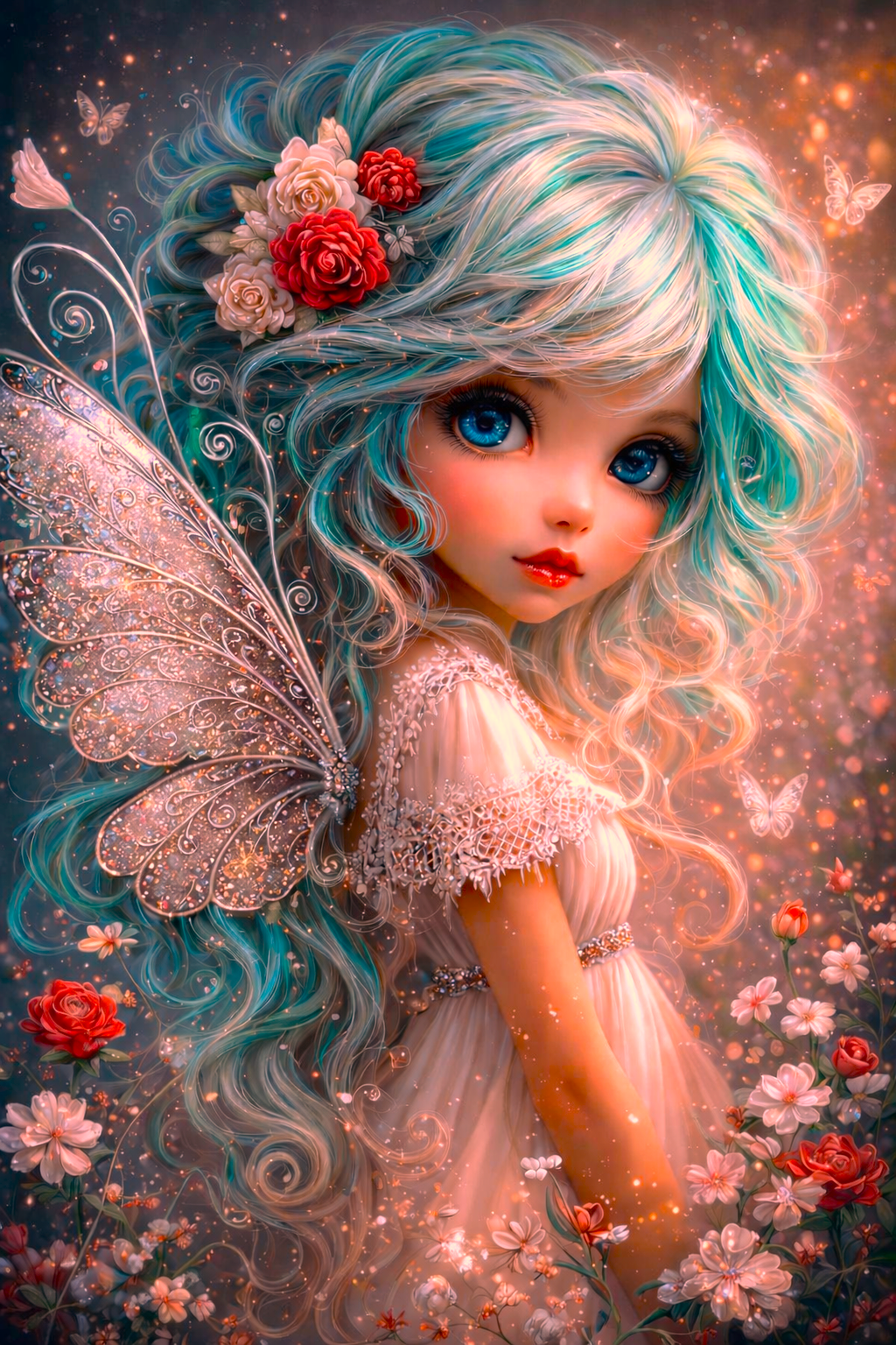 PRÉ-COMMANDE / Peinture diamant 5D - Haute Gamme - Fée Perlée