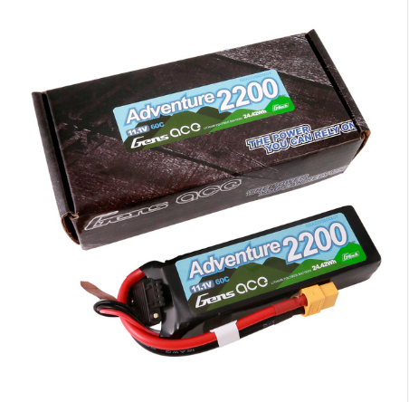 Gens Ace GEA4502S45JS – batterie LiPo 2S 7.4 V 450 mAh 45C avec connecteur JST-SYP pour modèle volant compact