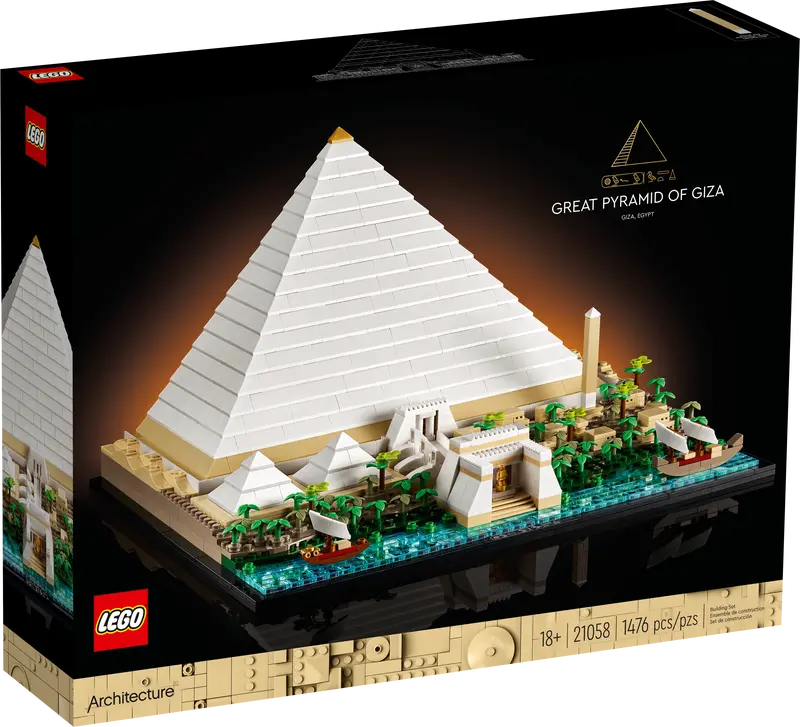 Grande Pyramide de Gizeh – LEGO Architecture 21058 – Univers RcLoisirs