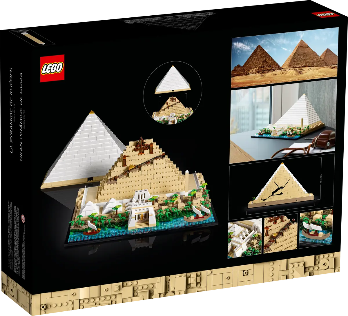 Grande Pyramide de Gizeh – LEGO Architecture 21058 – Univers RcLoisirs