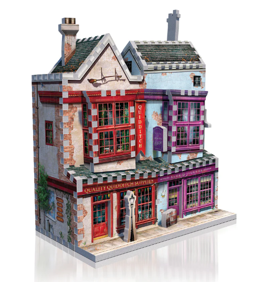 Harry Potter - Magasin d’accessoires de Quidditch et Slug & Jiggers – Puzzle 3D