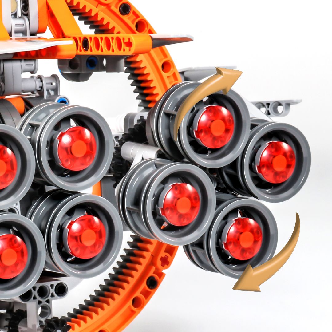 Assemblez le vaisseau Master Starcraft avec le kit IM.Master IMM6812 de 955 pièces. Ailes articulées et disque rotatif, idéal dès 6 ans. Univers RcLoisirs, votre boutique créative.