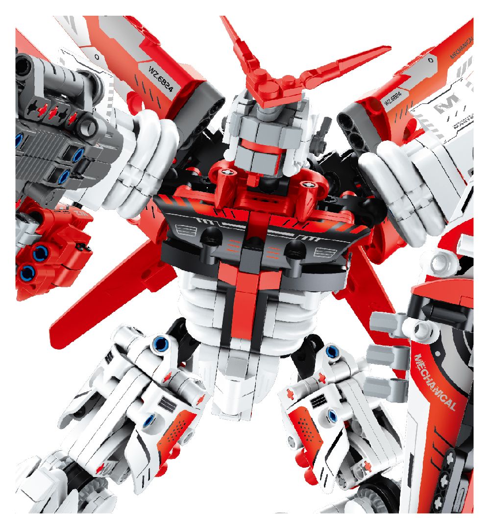 Assemblez le Mech Warrior avec ce kit IM.Master IMM6824 de 1100 pièces. Robot entièrement articulé, parfait dès 6 ans. Univers RcLoisirs, votre boutique créative.