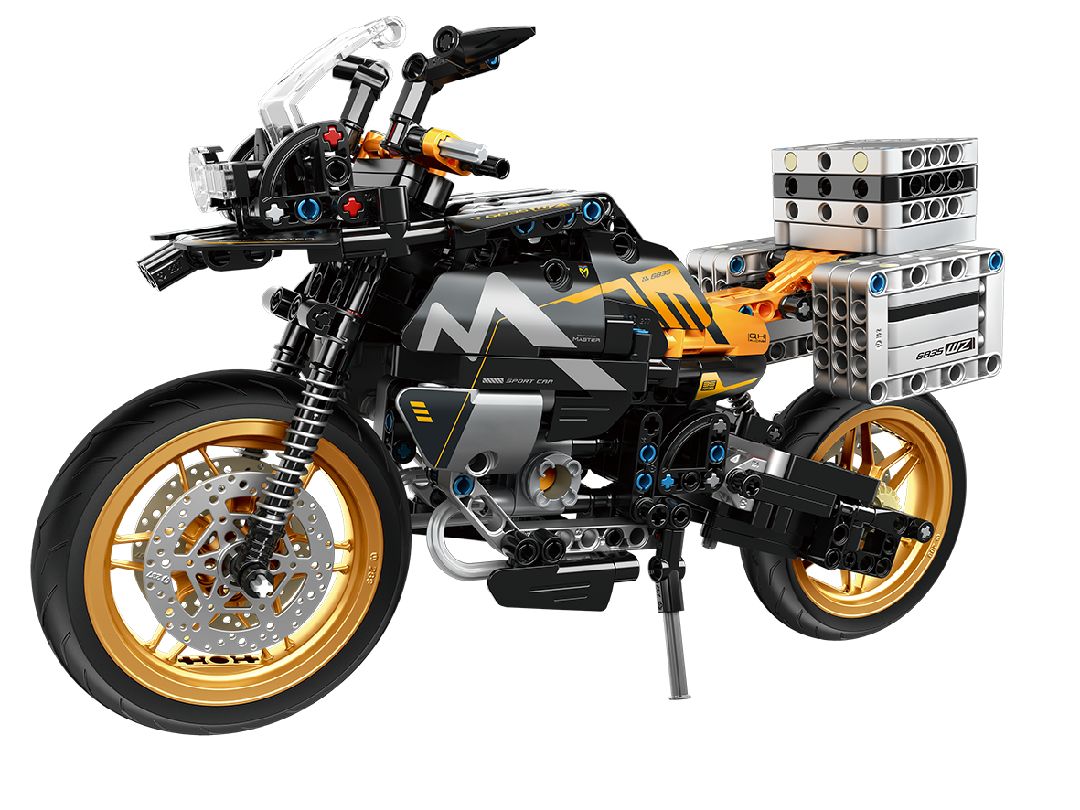 Assemblez cette moto technique avec le kit IM.Master IMM6835 d’environ 572 pièces. Suspension réaliste, moteur simulé — parfait pour les amateurs de construction technique dès 6 ans. Univers RcLoisirs, votre boutique créative.