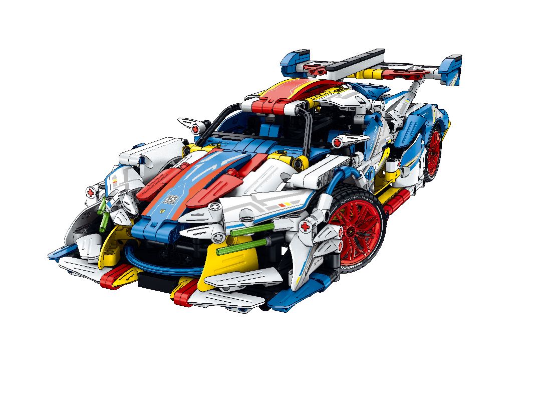 Construisez l’Apollo Super Car IM.Master IMM9810 (1093 pièces) à l’échelle 1/14. Portes papillon ouvrantes et design coloré. Univers RcLoisirs, votre boutique créative.