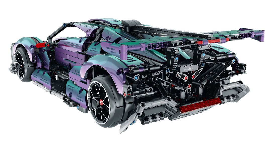 Assemblez et pilotez la Chameleon Drift SuperCar IM.Master IMM9826-2 (2036 pièces). Moteurs Black Gold haute vitesse, contrôle intelligent, peinture caméléon à effet 3 couleurs. Univers RcLoisirs.