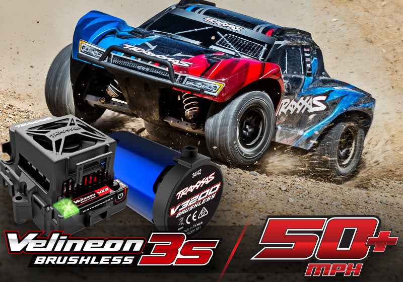 TRA68454-4 – Slash 1/10 HD VX3 - 4WD - Brushless – RTR - Short Course