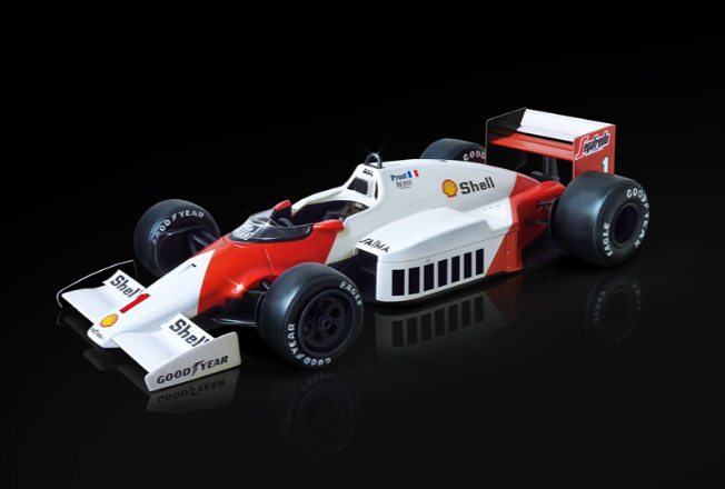 Italeri 4711 – McLaren MP4/2C Prost-Rosberg – maquette 1/12 avec moteur TAG-Porsche détaillé, photodécoupe et pneus en caoutchouc