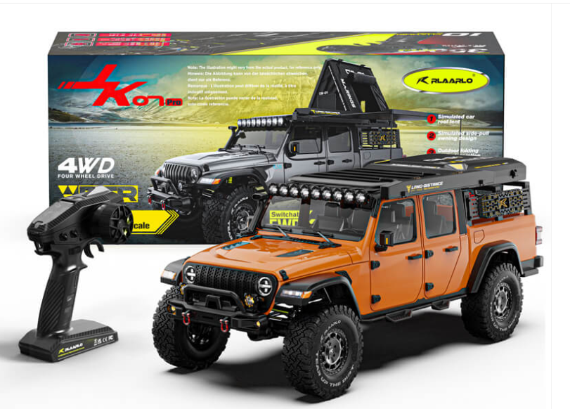 RLAARLO - Cralwer JK-07Pro - 1/7 Brushless 4WD - RTR