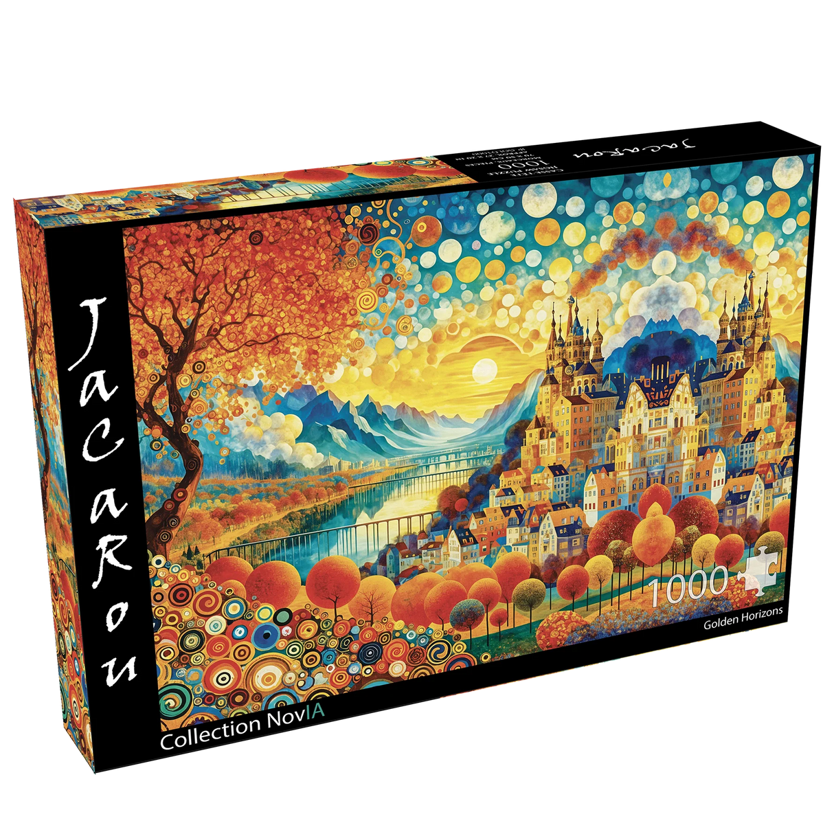 JaCaRou - Golden Horizons – Casse-tête – 1000 pièces – Univers RcLoisirs