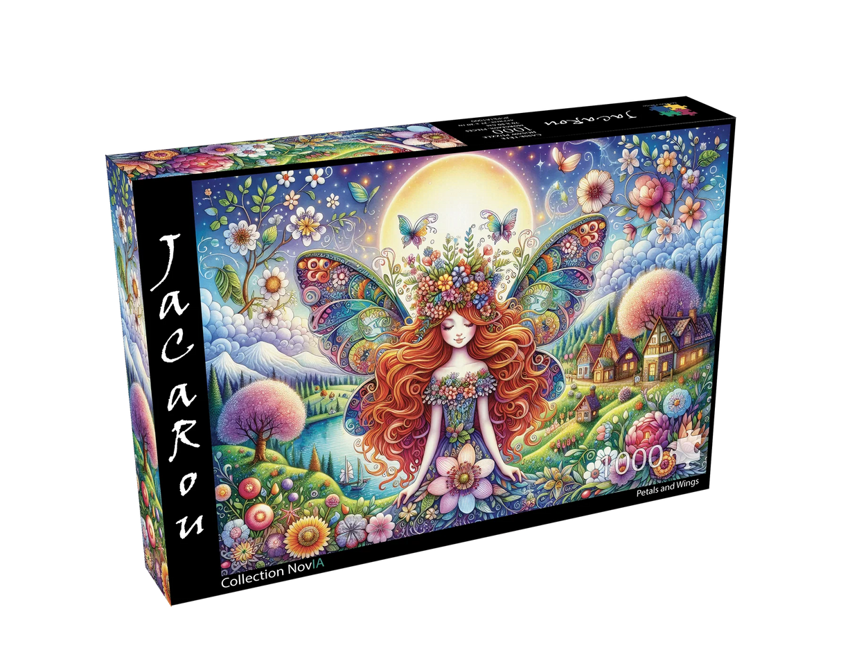 JaCaRou - Petals and Wings – Casse-tête – 1000 pièces – Univers RcLoisirs