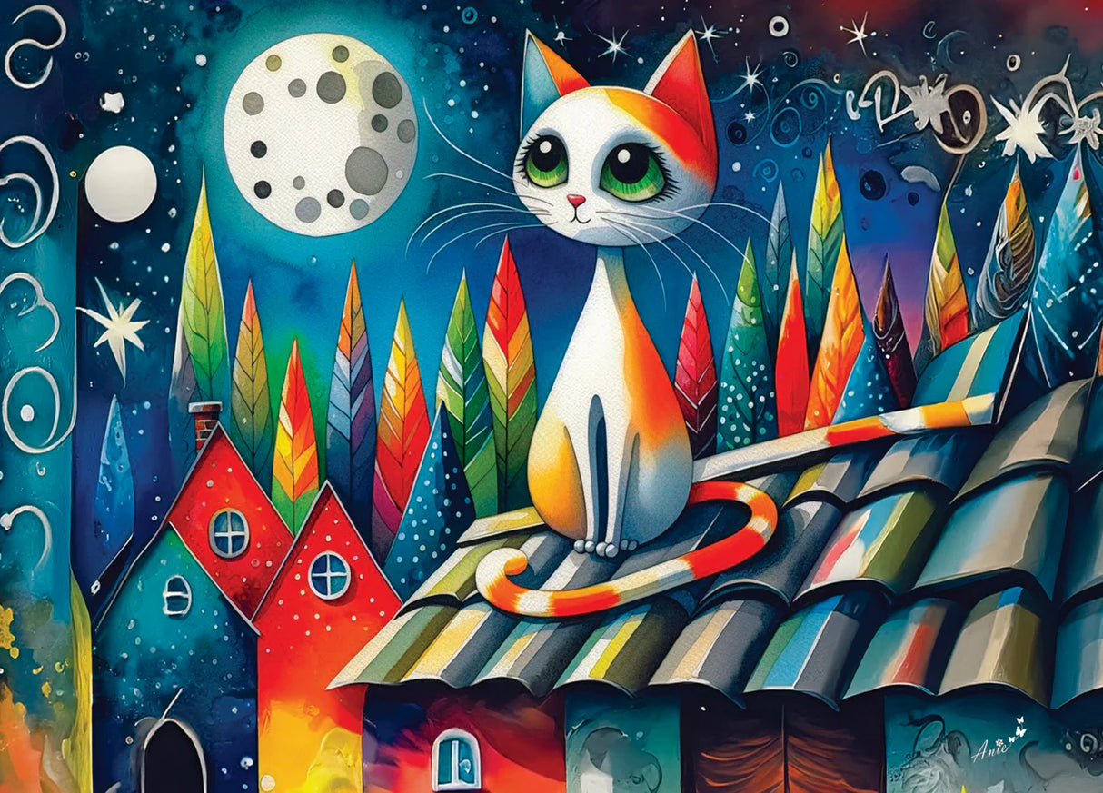 JaCaRou - Pleine Lune – Casse-tête – 1000 pièces – Univers RcLoisirs