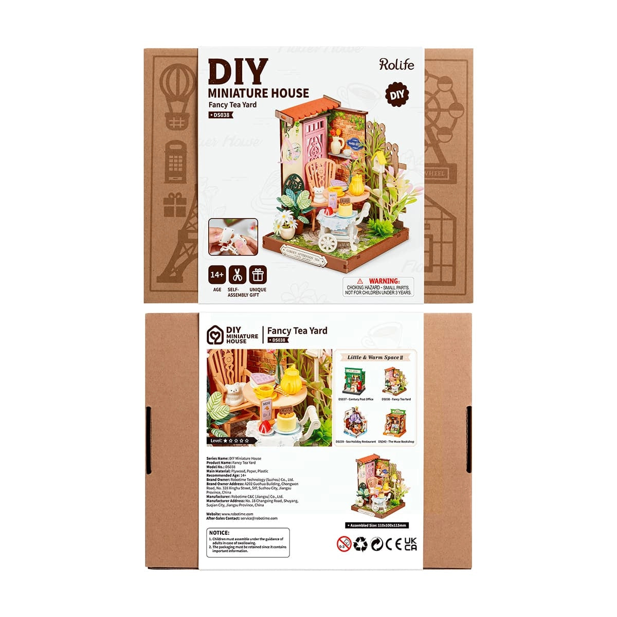 Jardin de thé fantaisie – Rolife DS038 – Mini-maison à assembler - Univers RcLoisirs