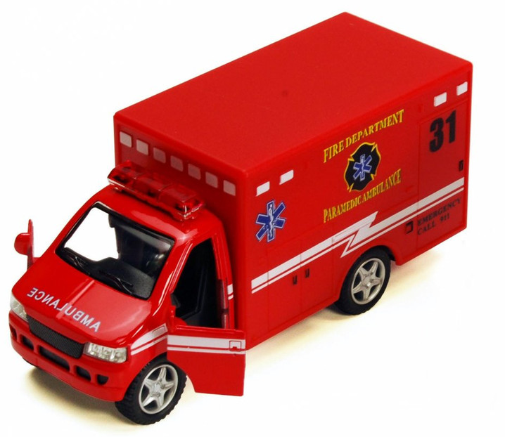 Camion d’urgence – Diecast – Rescue Team – Kinsmart