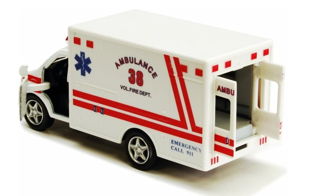 Camion d’urgence – Diecast – Rescue Team – Kinsmart