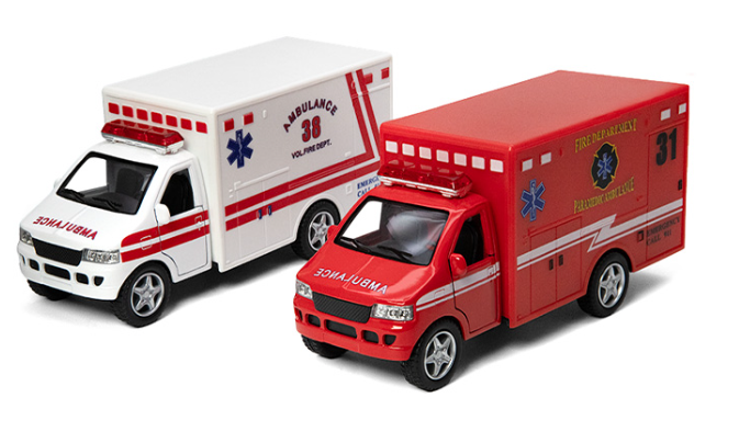 Camion d’urgence – Diecast – Rescue Team – Kinsmart