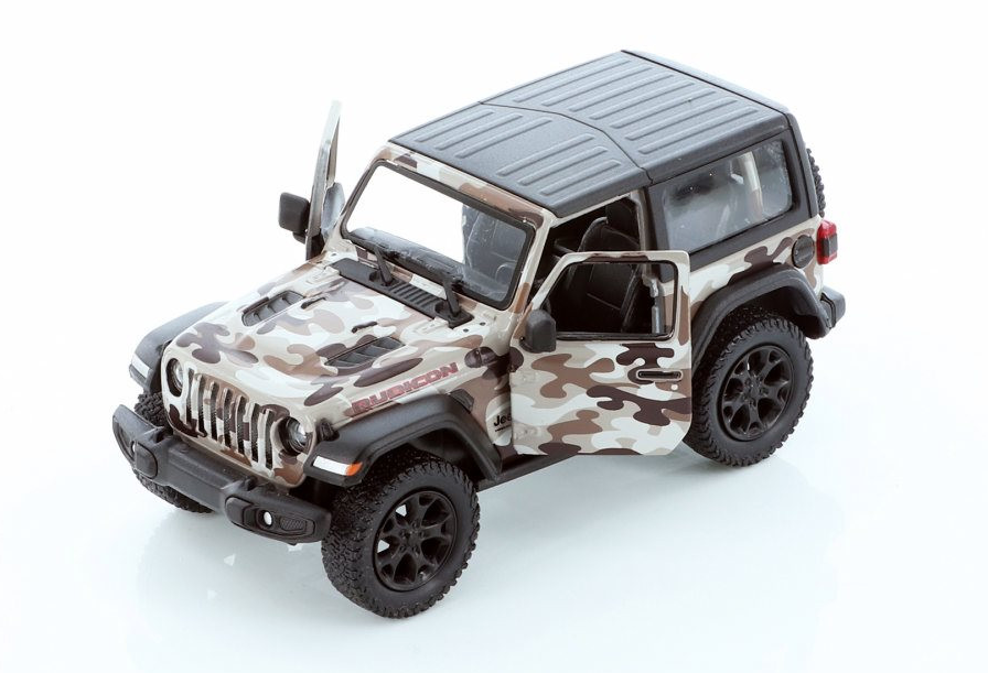 Jeep Wrangler 2018 – Diecast 1:34 – Camouflage – Kinsmart