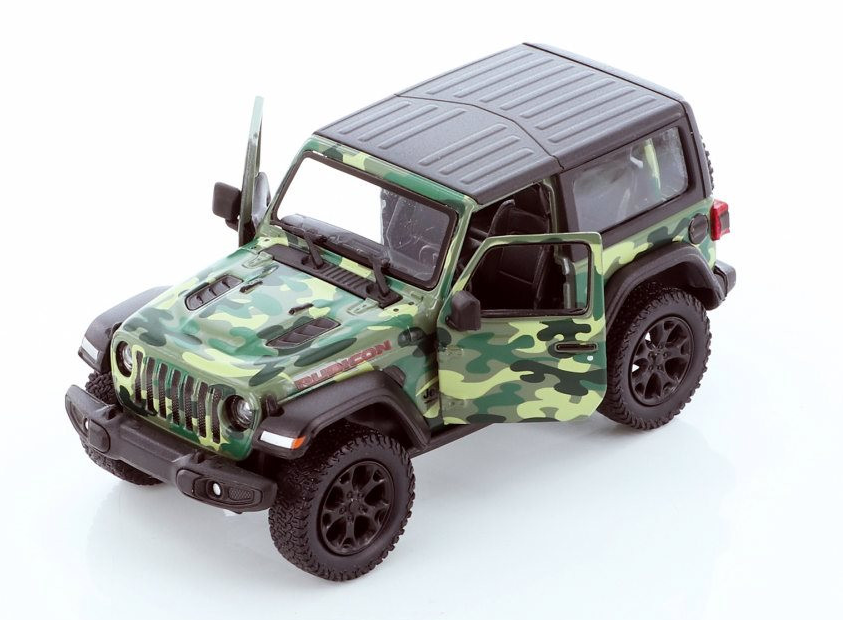 Jeep Wrangler 2018 – Diecast 1:34 – Camouflage – Kinsmart