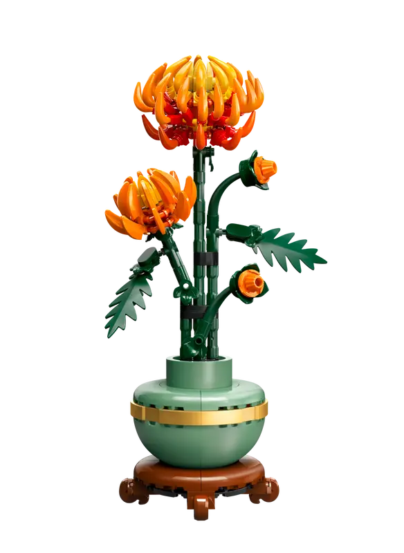 Chrysanthème- LEGO® Botanicals 10368 - Univers RcLoisirs