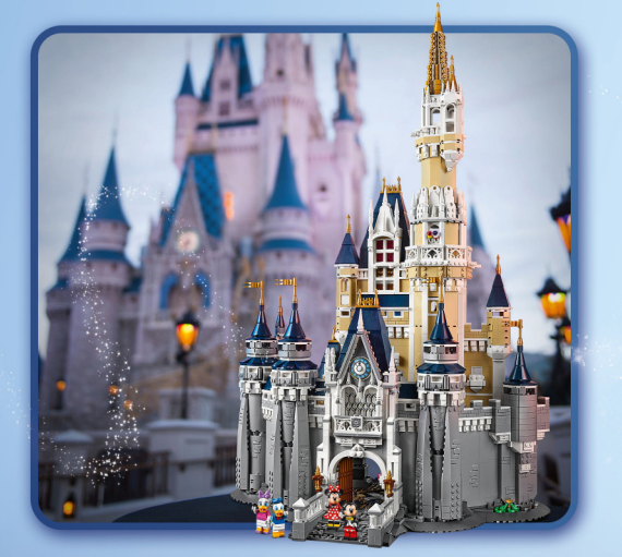 LEGO® Disney – Château de Cendrillon – #71040 – 4080 pièces – Édition 2016 très rare-Univers RcLoisirs
