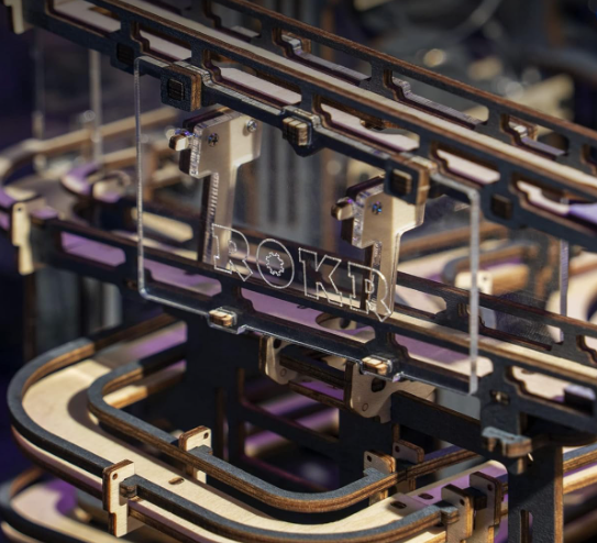 LGA01 - Marble Night City (Circuit à bille mécanique) – ROKR – Puzzle 3D