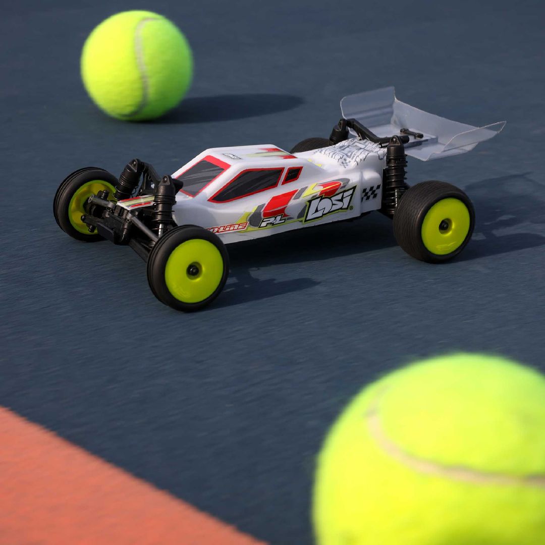 Univers RcLoisirs – Losi Micro-B 2S Race Buggy 1/24 LOS00007T1, voiture RC micro compacte, Buggy 2WD LiPo USB-C, mini-buggy de course intérieur/extérieur, modélisme RC, hobby, club RC