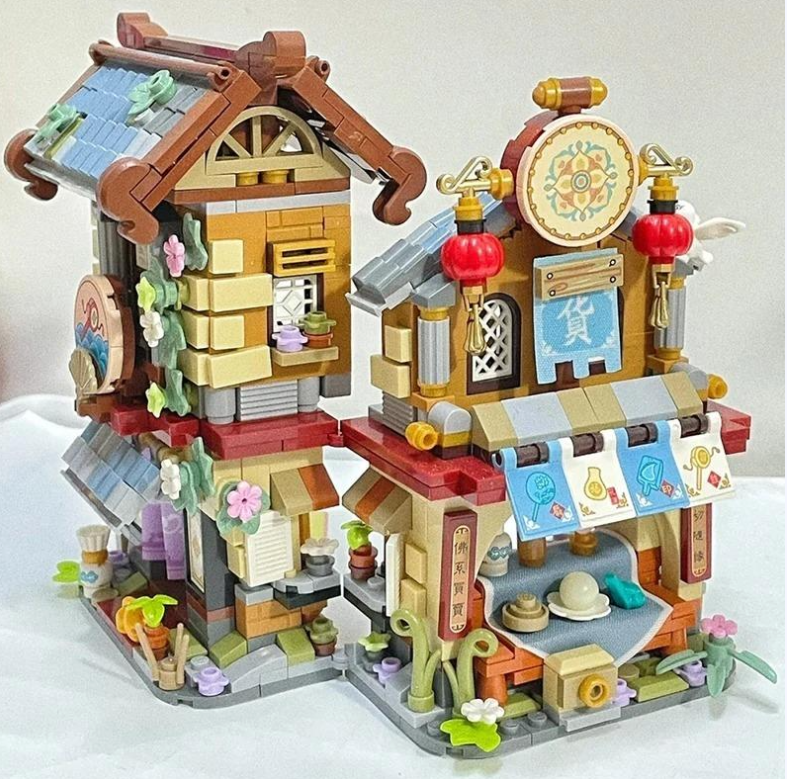 Épicerie de Chine ancienne – LOZ 1244 – Mini blocs à assembler