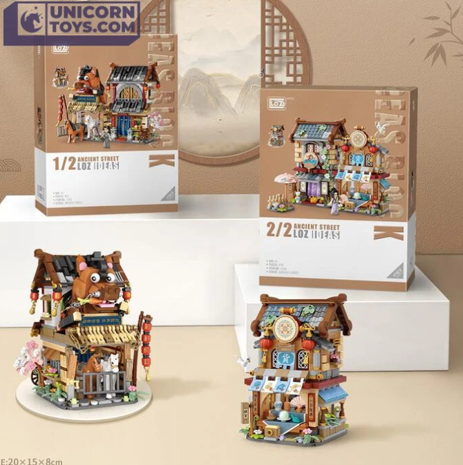 Épicerie de Chine ancienne – LOZ 1244 – Mini blocs à assembler