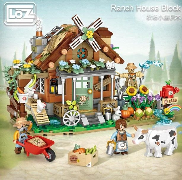 Maison de ferme – LOZ 1281 – Mini blocs à assembler