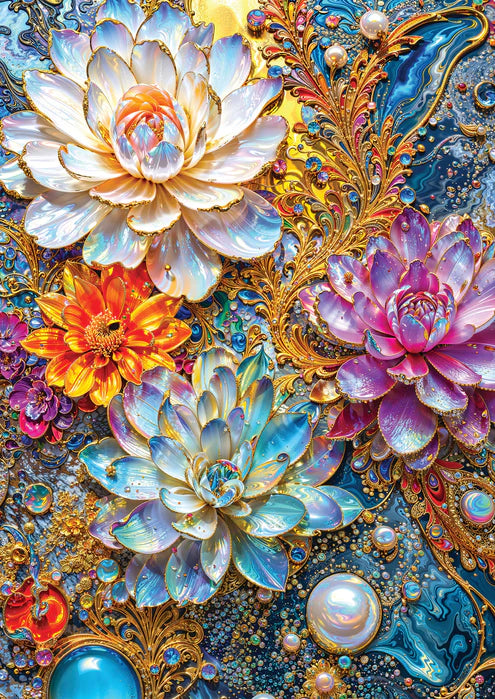 Nénuphars nacrés – Casse-tête – 1000 pièces – Enjoy – Univers RcLoisirs