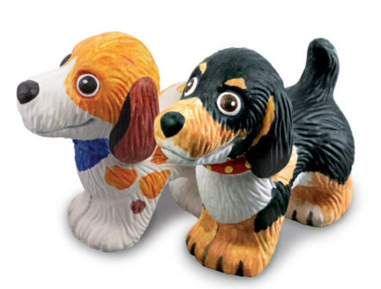 Moulage & Peinture – Chiots – 4M