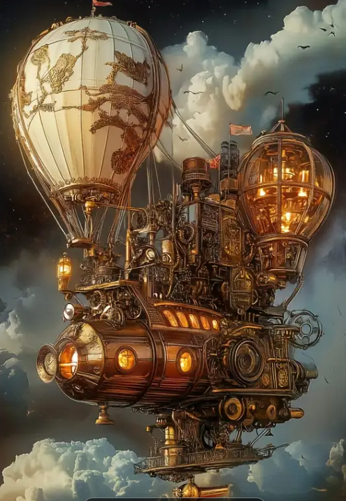 La Machine – 40x60cm – Diamants Rond