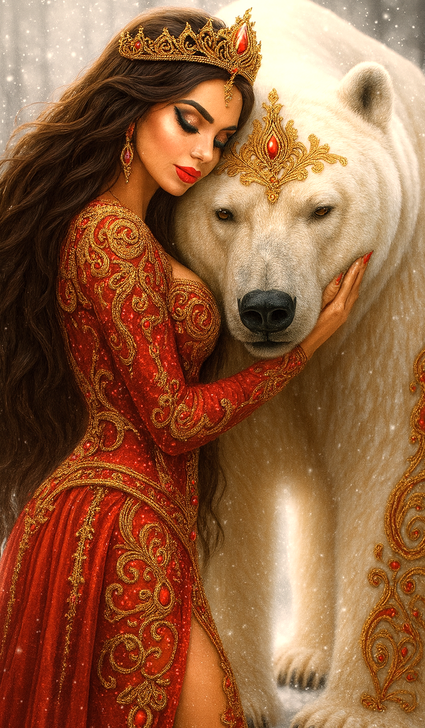 PRÉ-COMMANDE / Peinture diamant 5D Haute Gamme – Reine de Noël - Collection Noël d'antan - Univers RcLoisirs