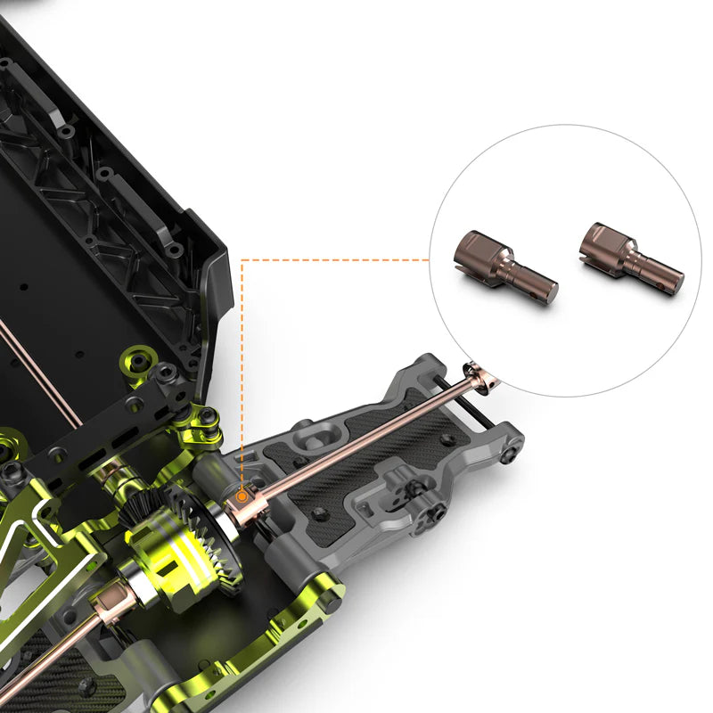 R11146 - Rlaarlo - S2 Alloy Steel Gear Differential Outdrive