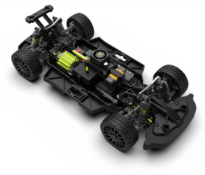 RLAARLO - XTS-P12 – 1/12 – Métal – 4WD – Brushless – RTR - Rallye