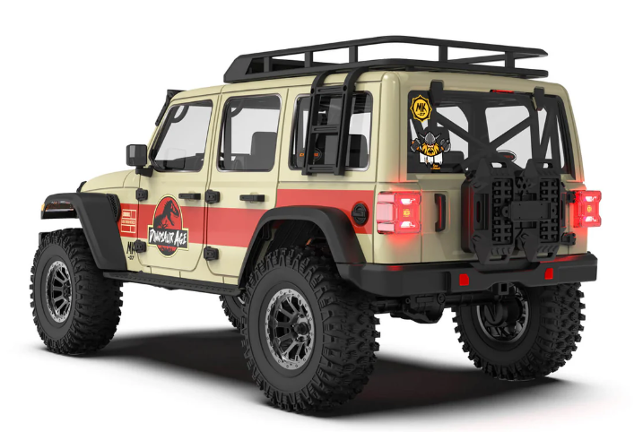 RLAARLO – Crawler MK-07 – 1/7 Brushed 4WD – RTR – Édition Dinosaure-Univers RcLoisirs